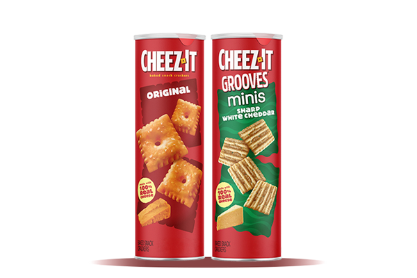 Cheez-It Canister packages