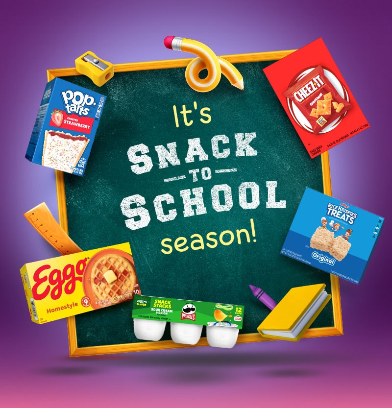 It's snack-to-school season.