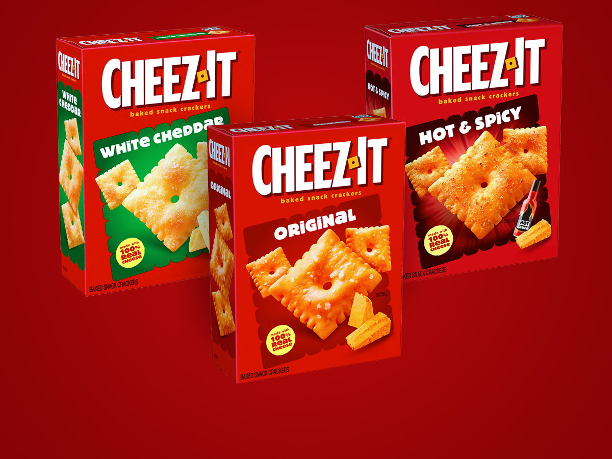 Cheez-It® Grooves® Sharp White Cheddar Crackers - Cheez-It®