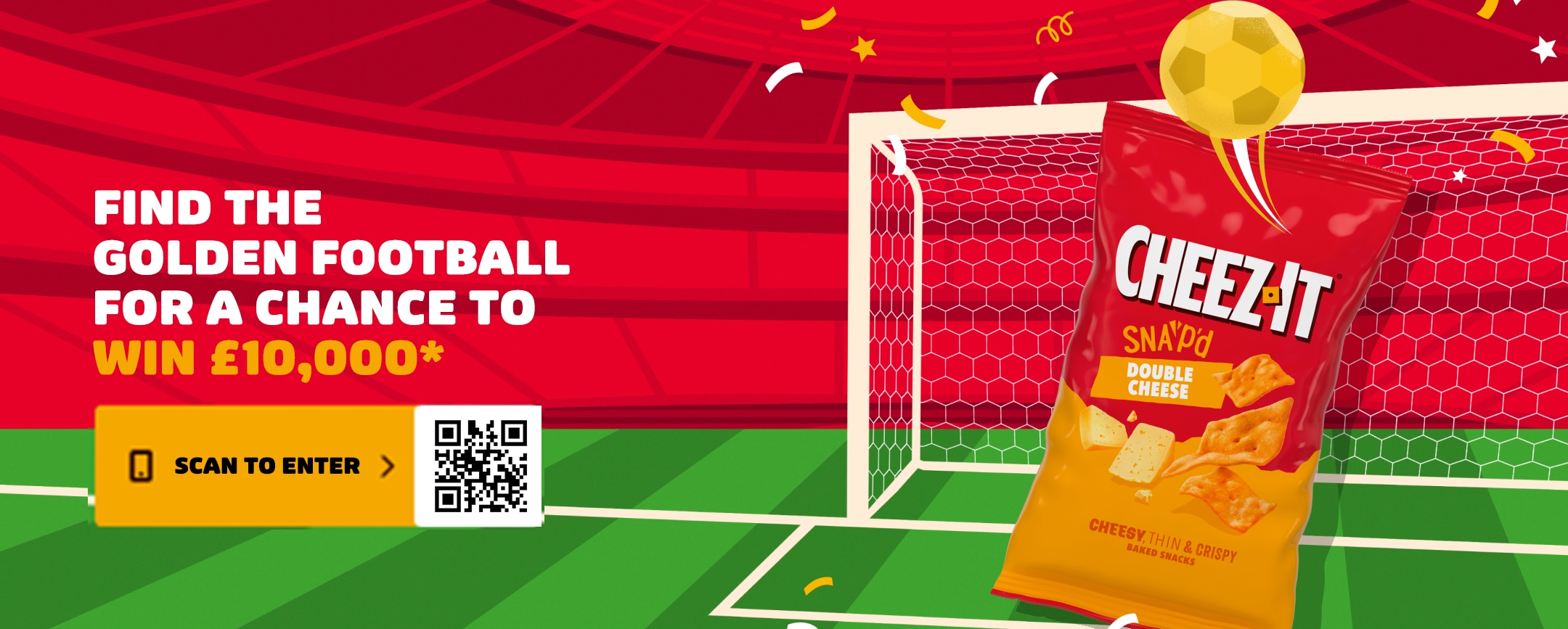 Cheez-It Football Promotion - Desktop UK